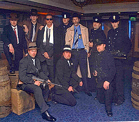 prohibition-raid performers Feds+ Gangsters